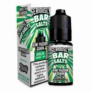 Kiwi Passion Guava E-liquid By Seriously Bar Salts