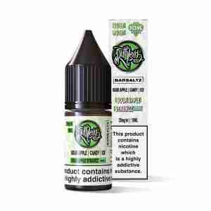 Sour Apple Strawzz On Ice E-liquid By Ruthless Bar Saltz