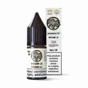 White Gummi On Ice E-liquid By Ruthless Bar Saltz