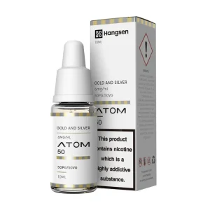 Gold & Silver E-Liquid Hangsen Atom 50