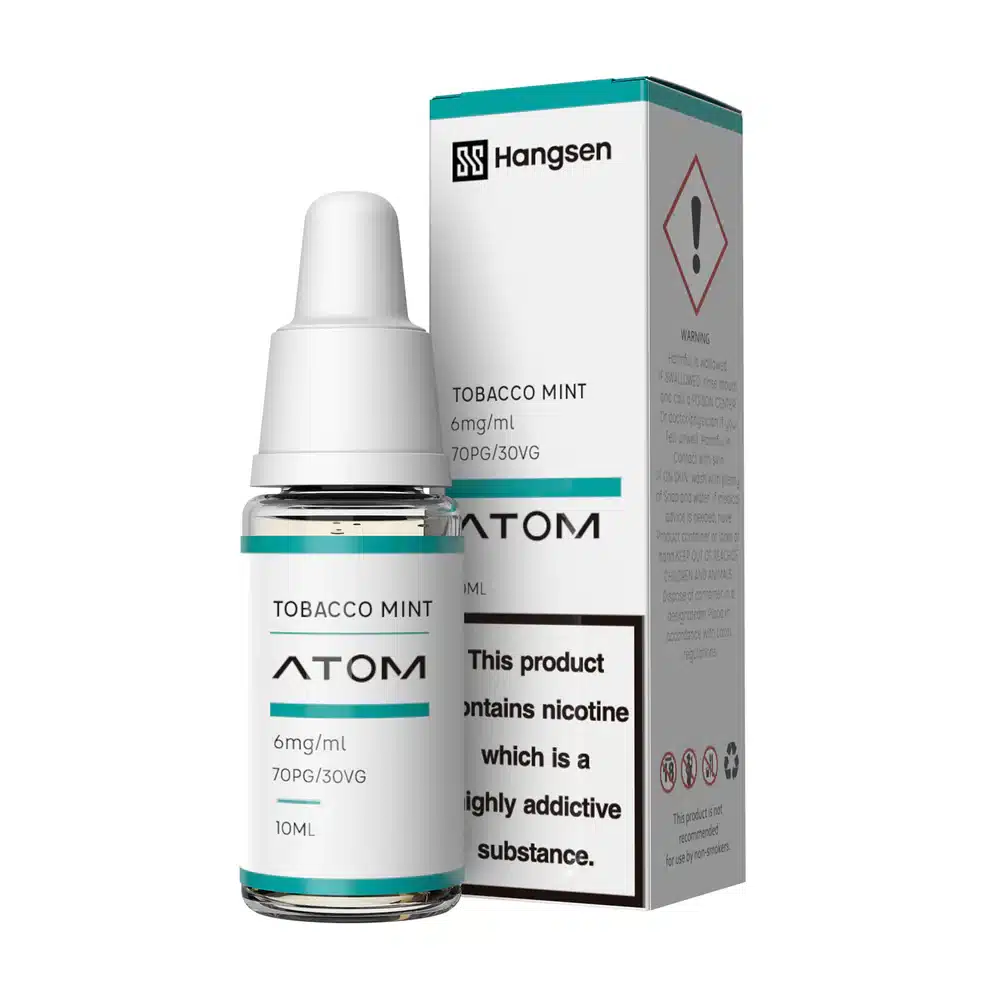 Hangsen Tobacco Mint E Liquid Atom Series