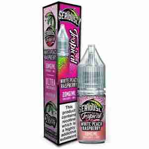 White Peach Raspberry E-liquid By Seriously Tropical